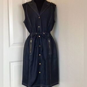 Elegant Black Sleeveless Dress